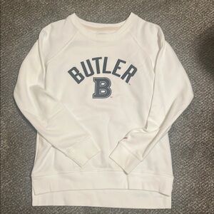 Women's White Butler Sweatshirt size Small. Like new.